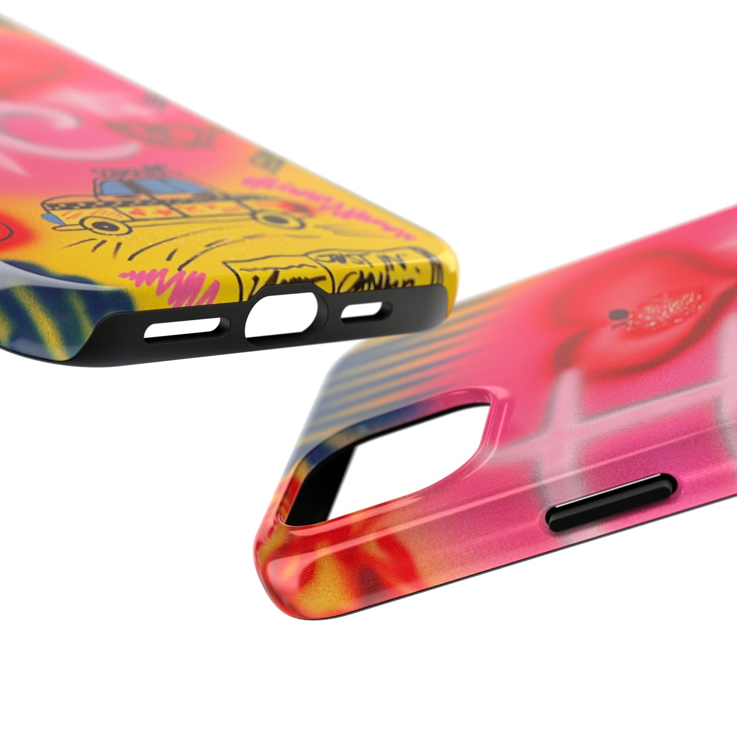 "in the city" airbrush iPhone case