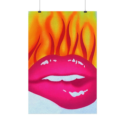 "flaming lips" airbrush rolled print