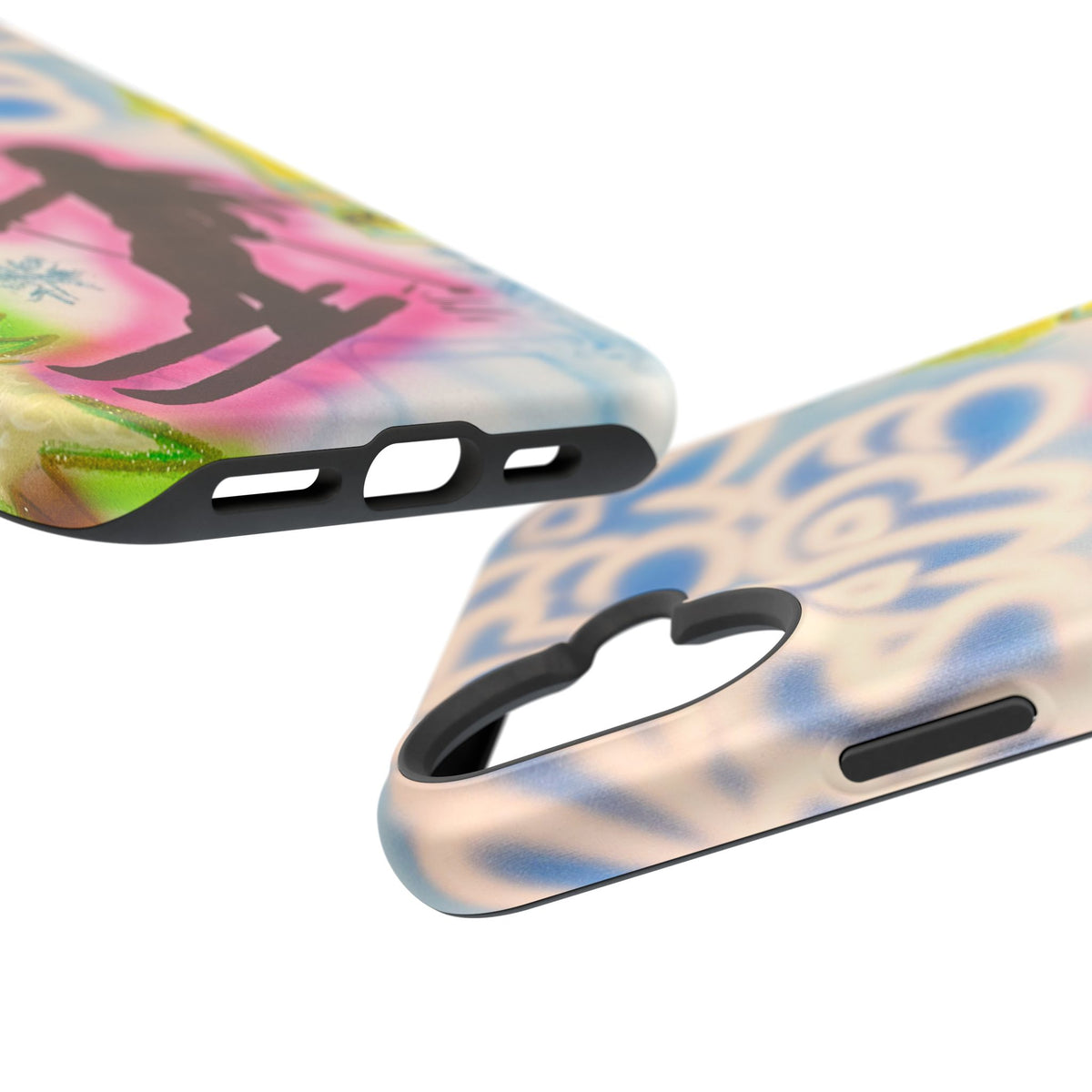 MagSafe "winter escape" airbrush iPhone case