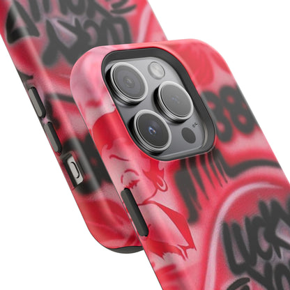 MagSafe „lucky you! pt. 2“ Airbrush iPhone Hülle