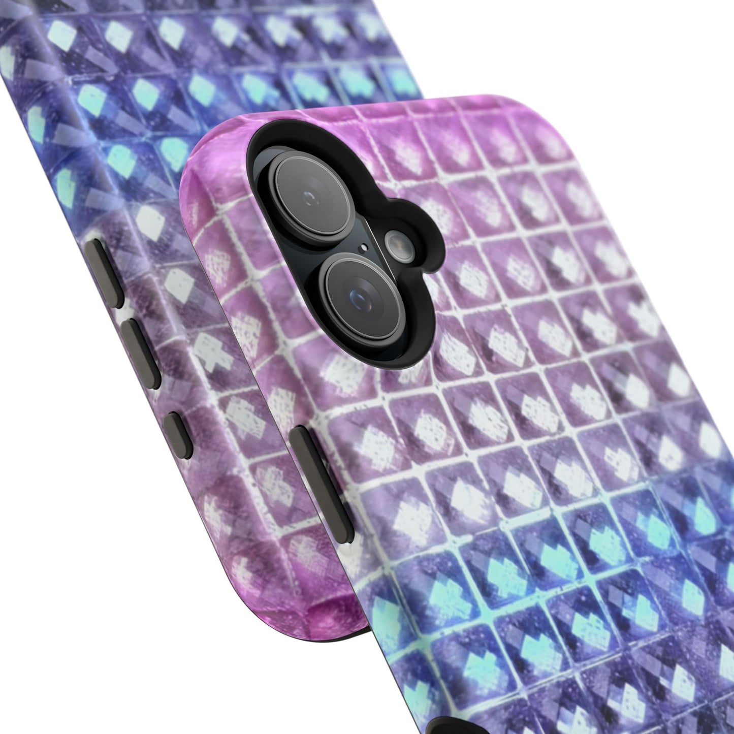 MagSafe "multicolor studs" airbrush iPhone case