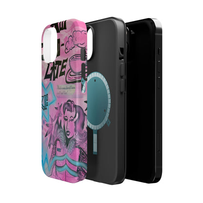 MagSafe "avant le ski" airbrush iPhone case