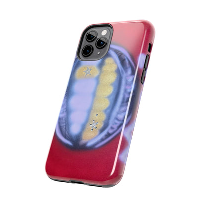 "bite me bling" airbrush iPhone case