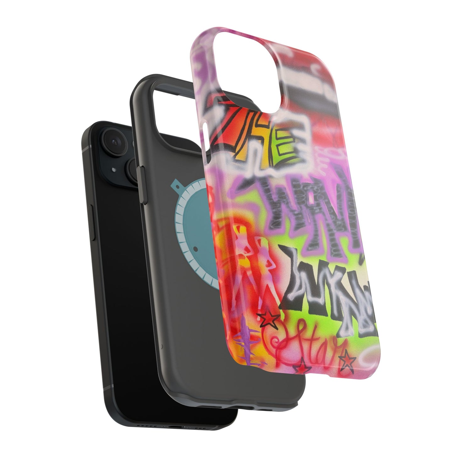 MagSafe "wynwood gold" airbrush iPhone case