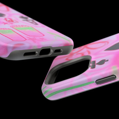MagSafe "lucky ace" airbrush iPhone case
