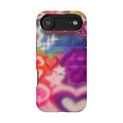 MagSafe „luck & luv pt. 2“ Airbrush iPhone Hülle