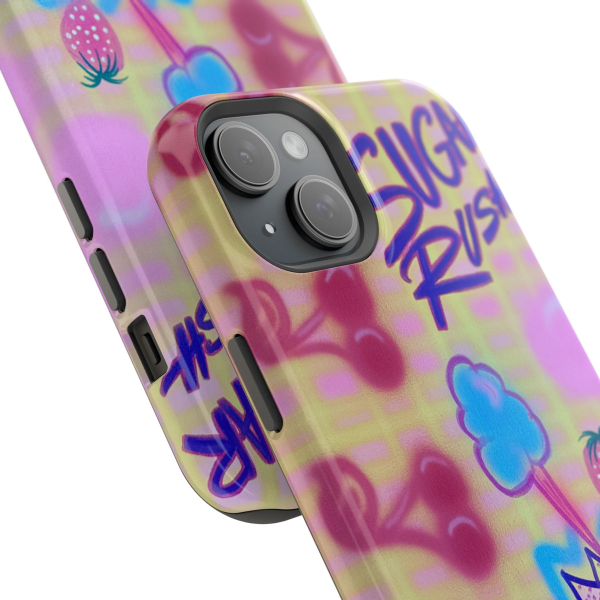 MagSafe "sugar rush" airbrush iPhone case