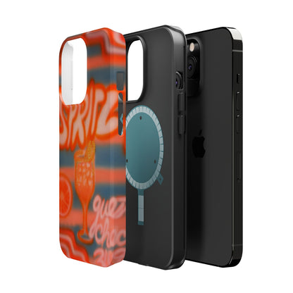 MagSafe "aperol spritz pt. 2" airbrush iPhone case