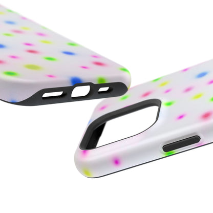 MagSafe "birthday cake polka dot" airbrush iPhone case