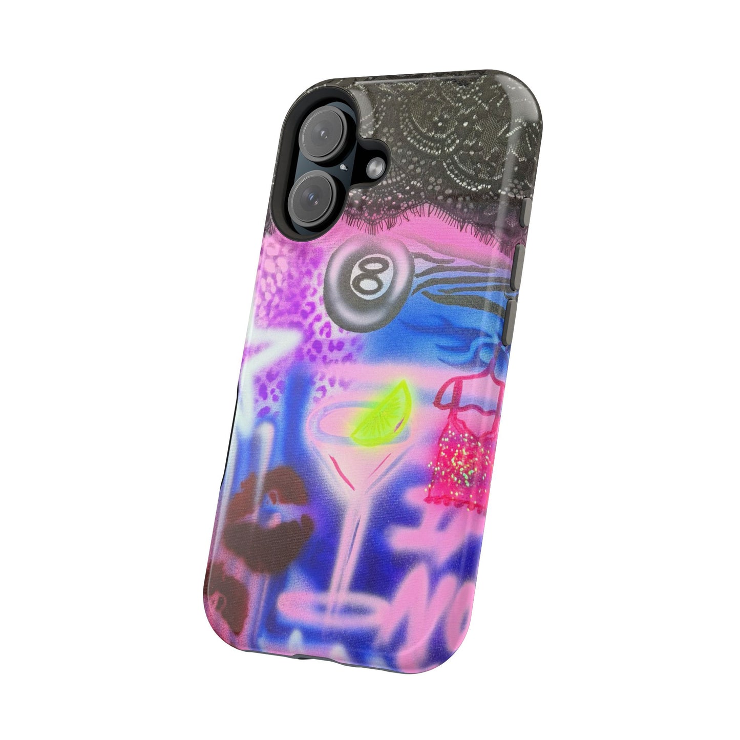 MagSafe "dream life" airbrush iPhone case