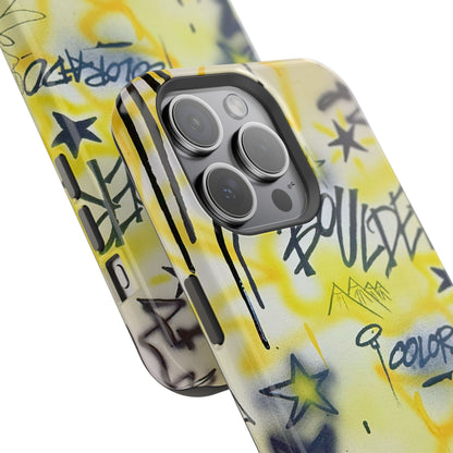 MagSafe "boulder" airbrush iPhone case