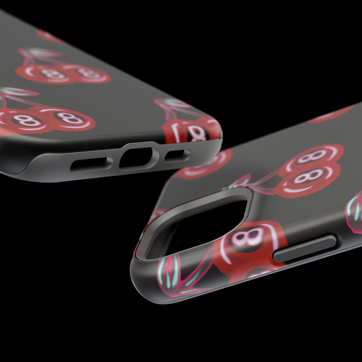 MagSafe "cami cherry" airbrush iPhone case