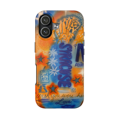 "syracuse" airbrush iPhone case
