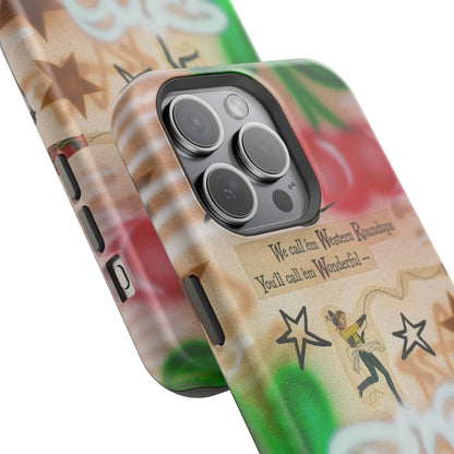 MagSafe "the rodeo" airbrush iPhone case