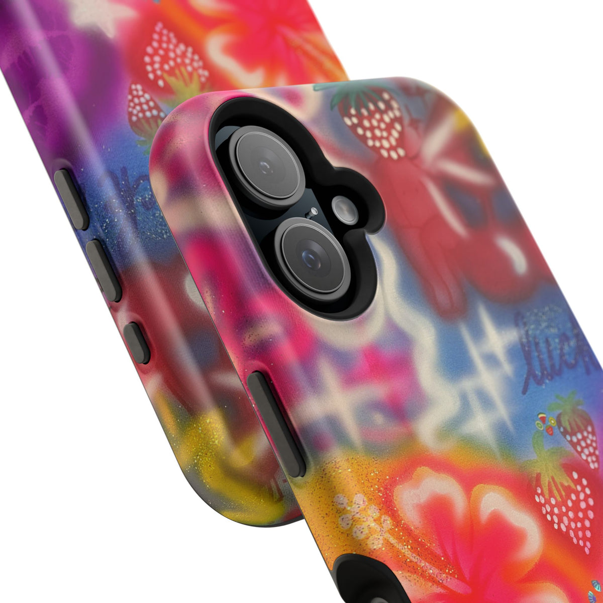 MagSafe „luck & luv“ Airbrush iPhone-Hülle