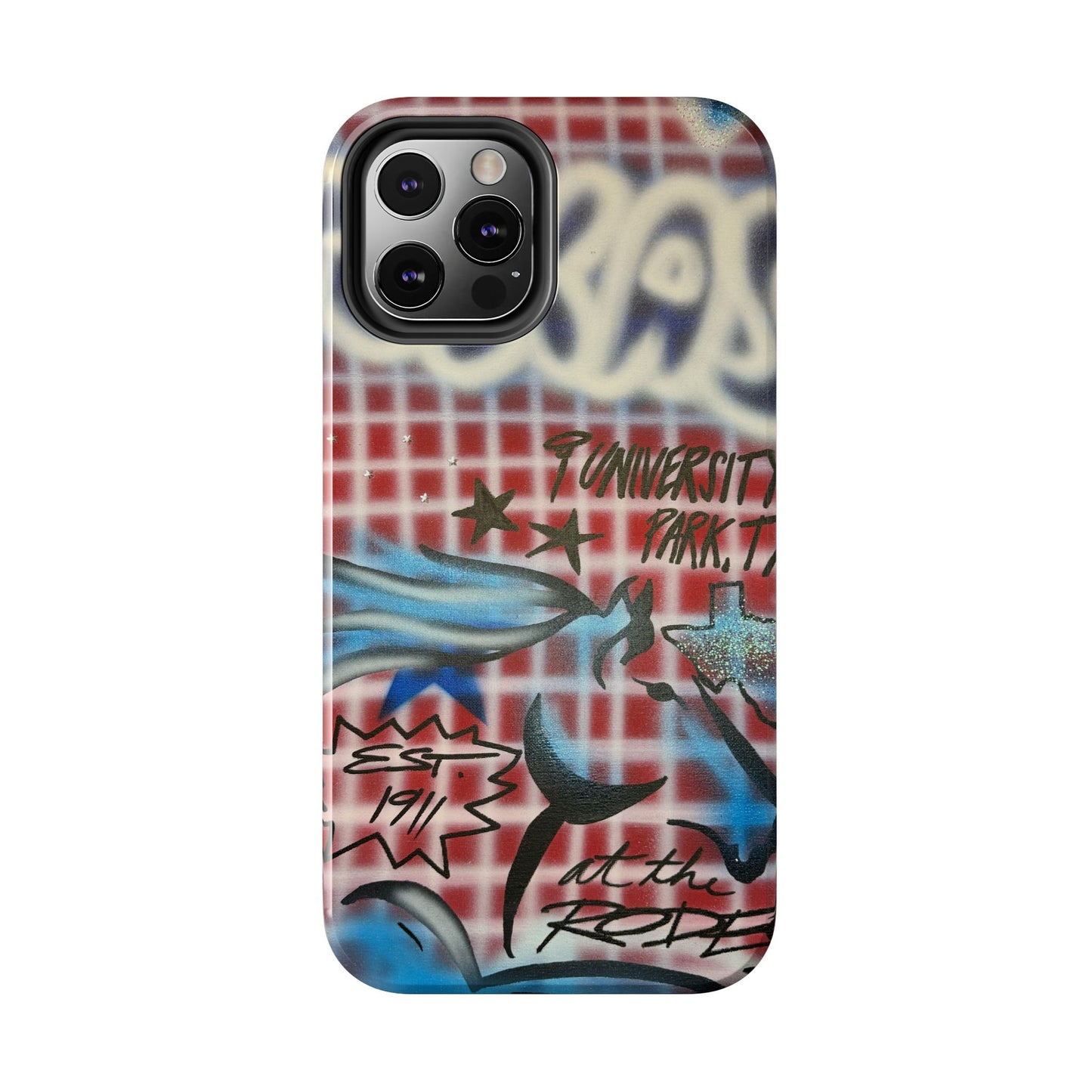 "texas" airbrush iPhone case