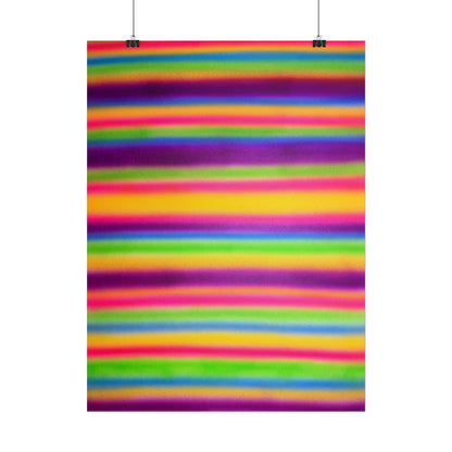 "colorful stripes" airbrush rolled print