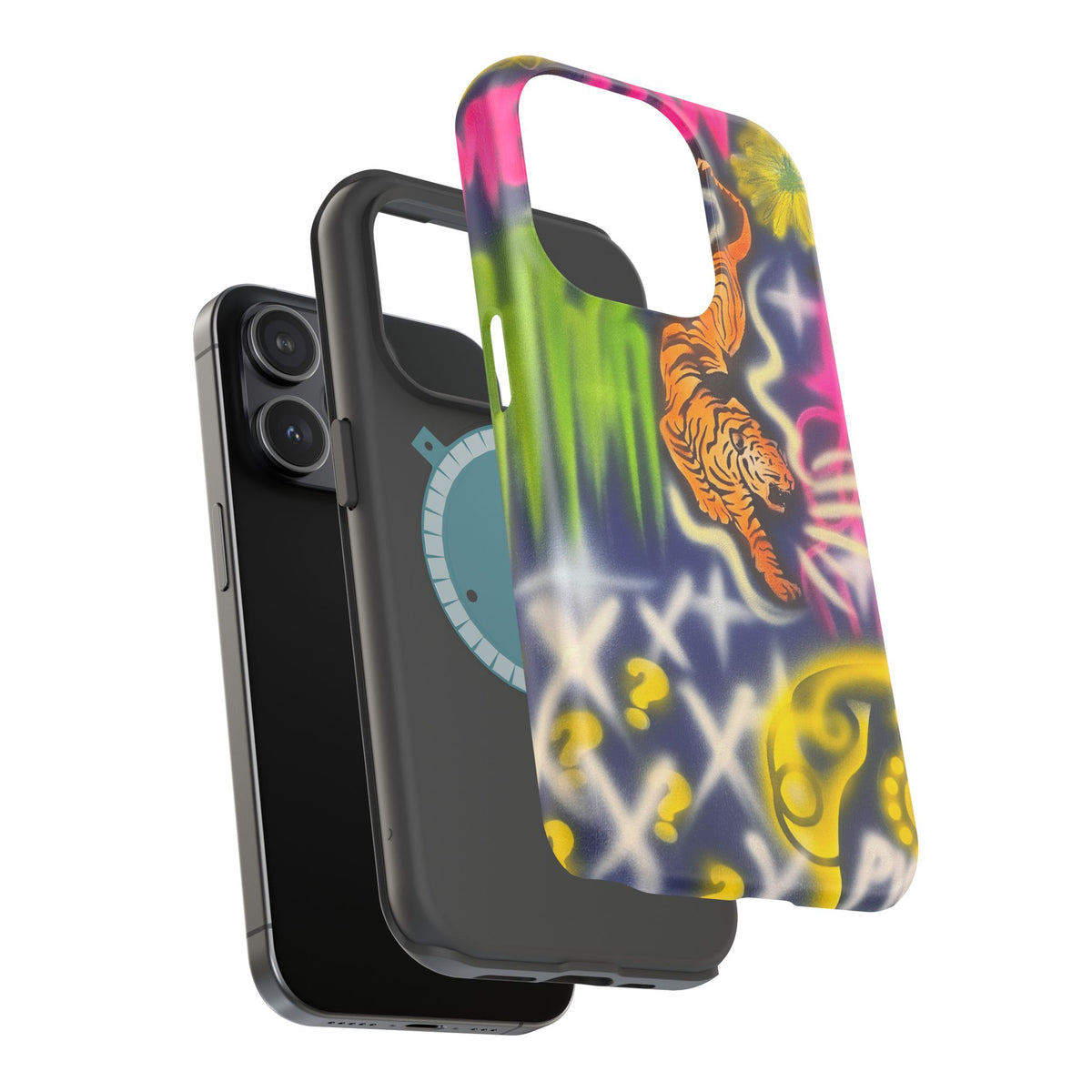 MagSafe "Mega Luv" Airbrush iPhone-Hülle