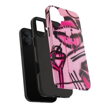 "glossy pout" airbrush iPhone case