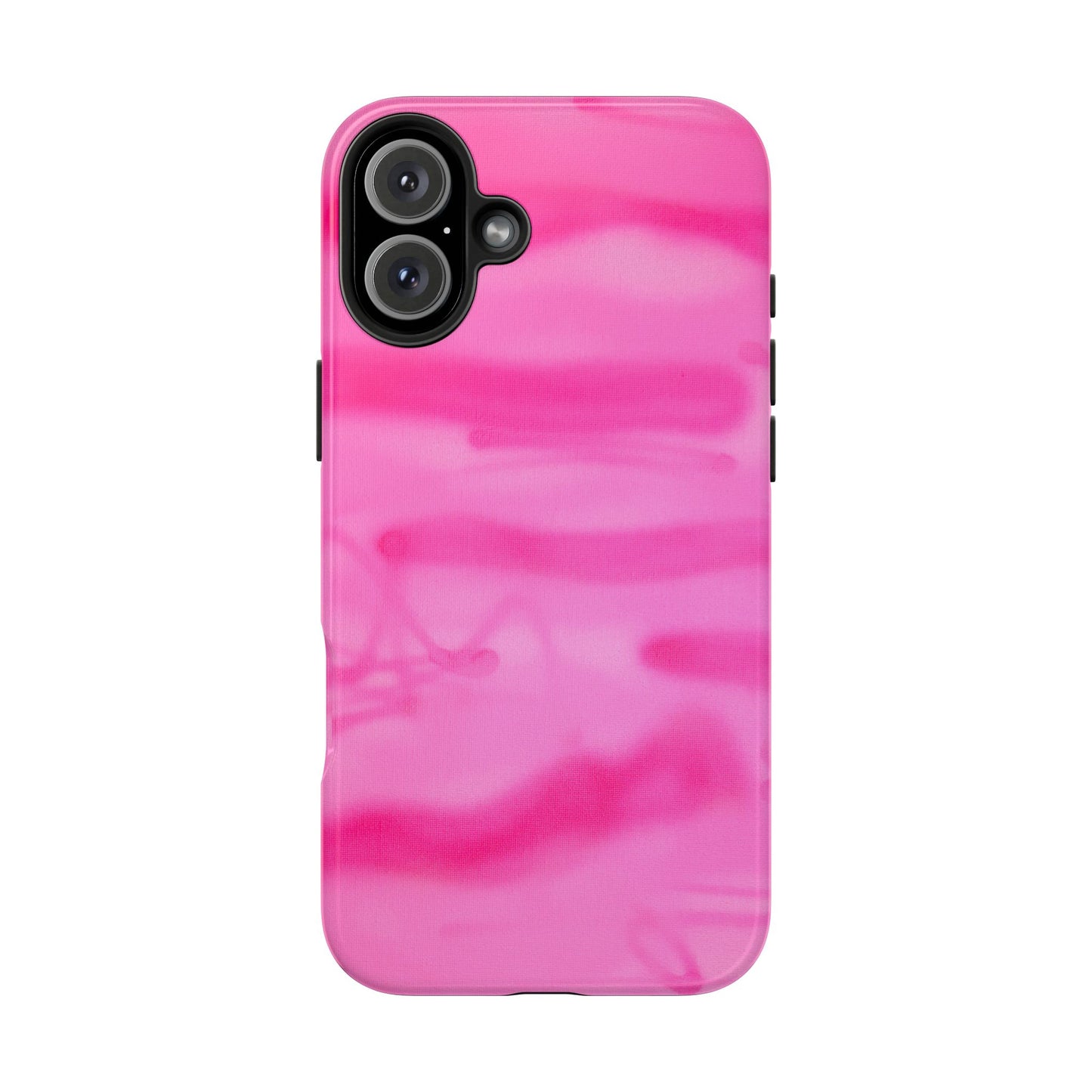 "pink camo" airbrush iPhone case