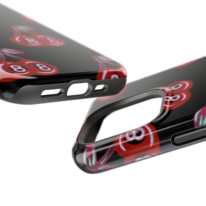 MagSafe "cami cherry" airbrush iPhone case
