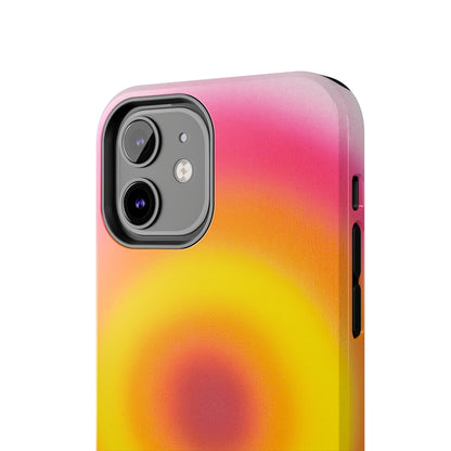 "pink lemonade aura" airbrush iPhone case