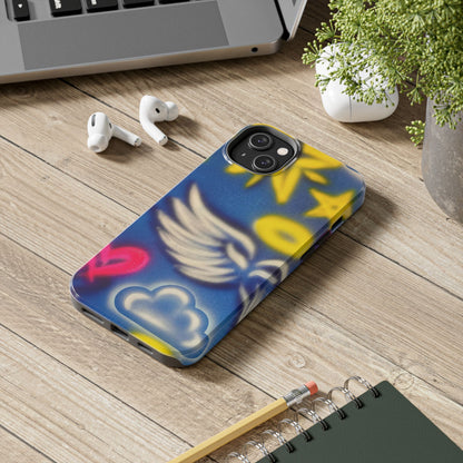 "celestial halo" airbrush iPhone case