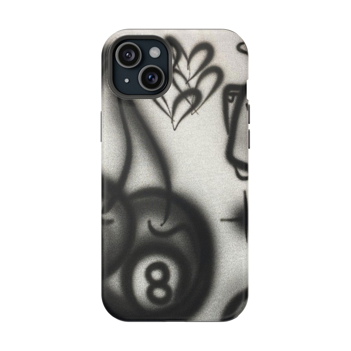 MagSafe "Hidden Ace" Airbrush iPhone Hülle