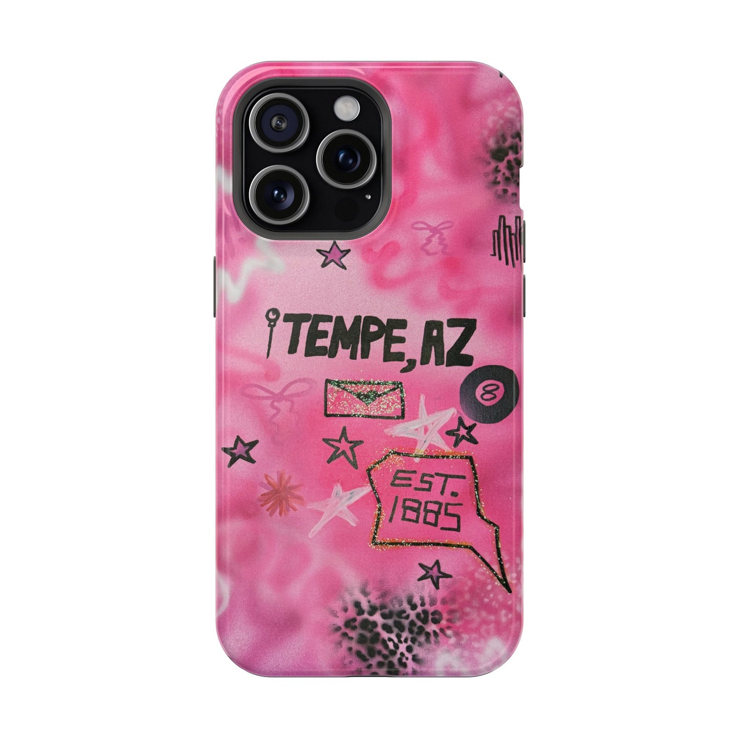 MagSafe „arizona state university pt. 2“ Airbrush iPhone-Hülle