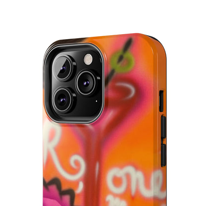 "one more drink!" airbrush iPhone case