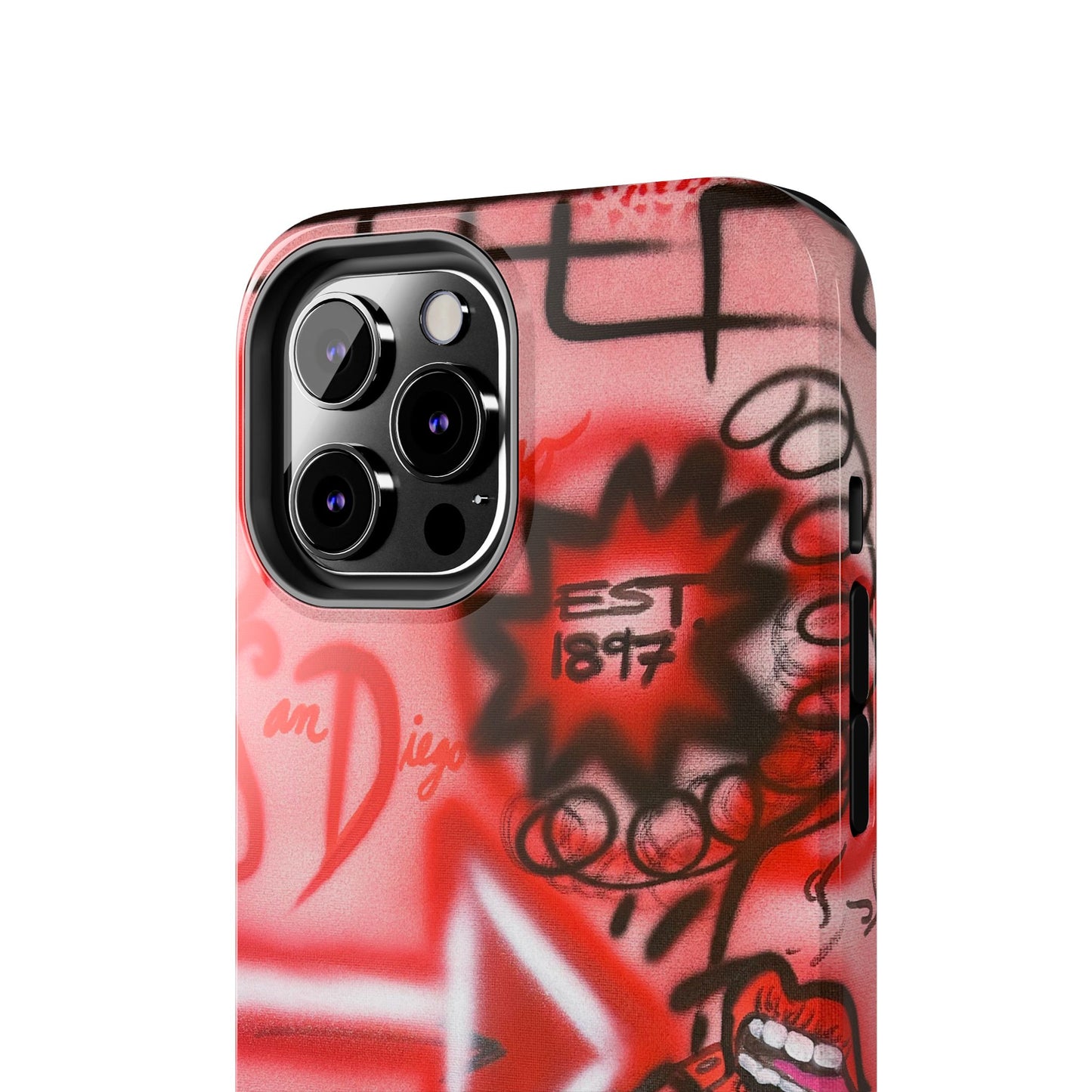 "san diego" airbrush iPhone case