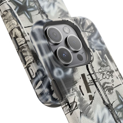 MagSafe "monochrome mood" airbrush iPhone case