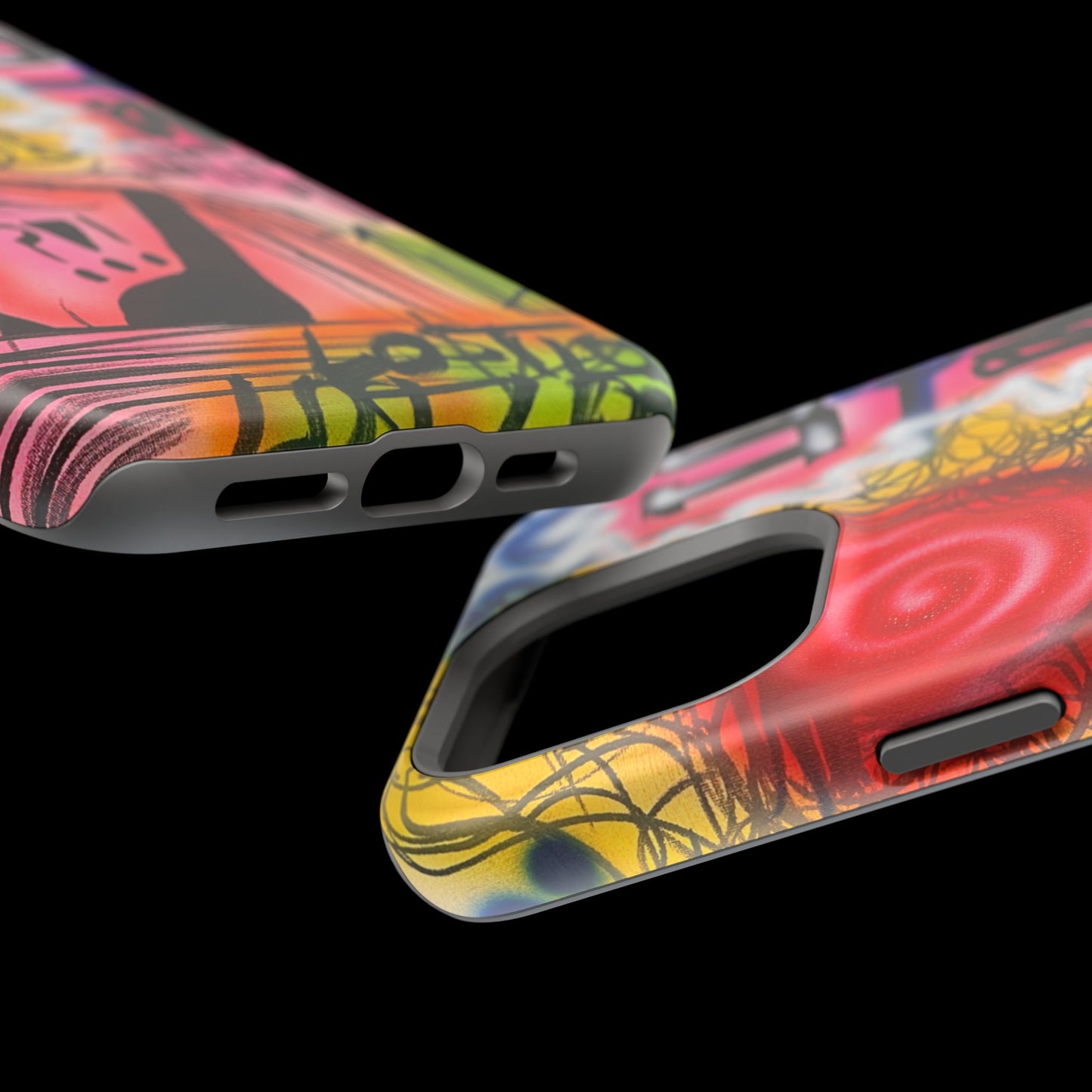 MagSafe „Lost in Paradise“ Airbrush-iPhone-Hülle