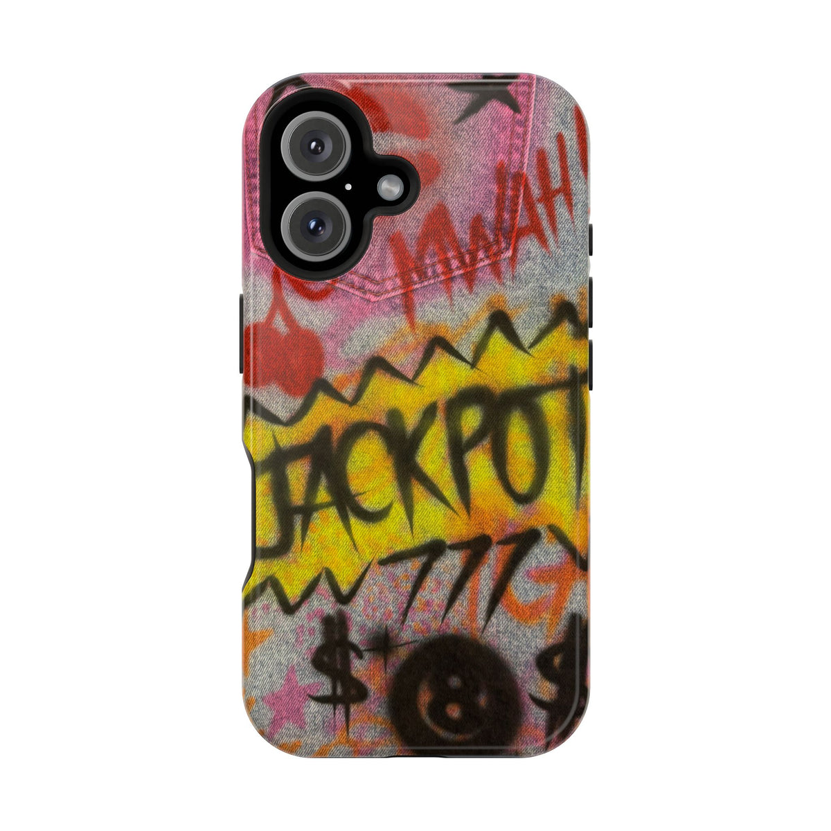 MagSafe "JACKPOT!" airbrush iPhone case