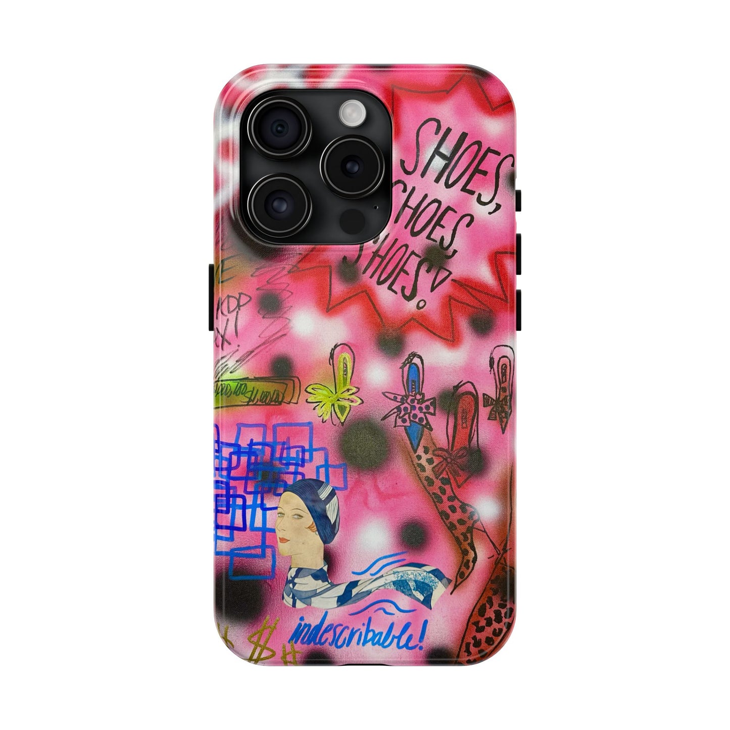 "indescribable cost" airbrush iPhone case