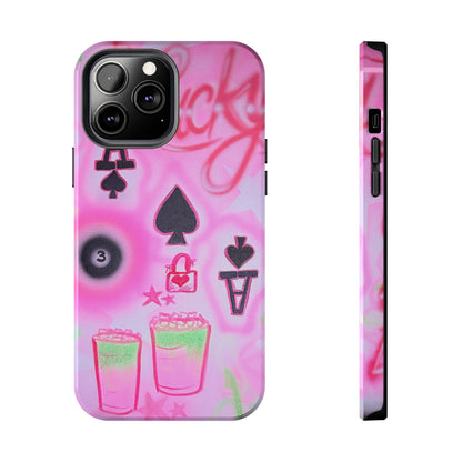 "lucky ace" airbrush iPhone case
