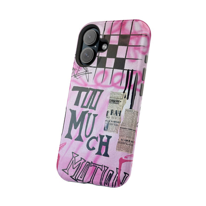 MagSafe "too much motion" airbrush iPhone case