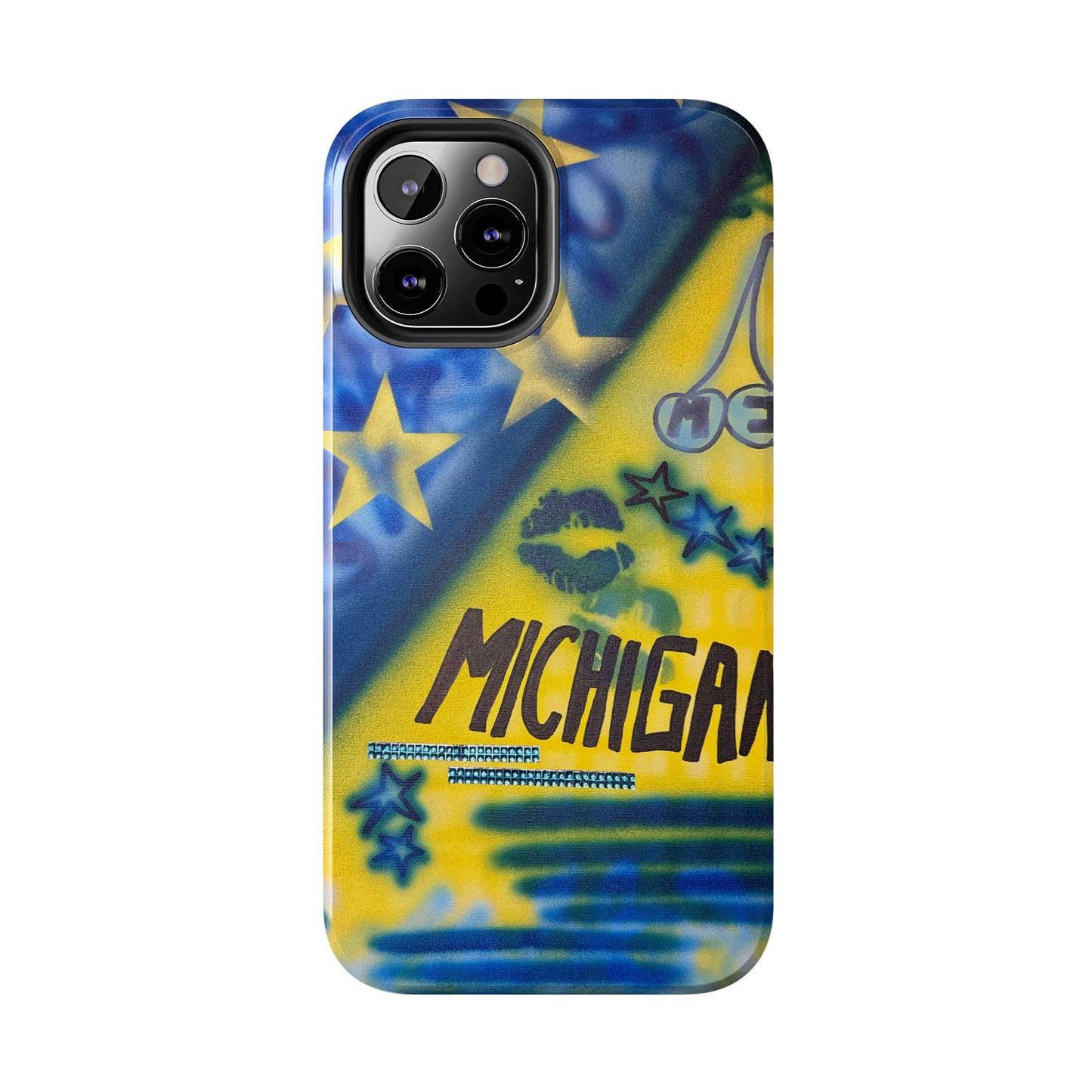 "ann arbor, michigan" airbrush iPhone case