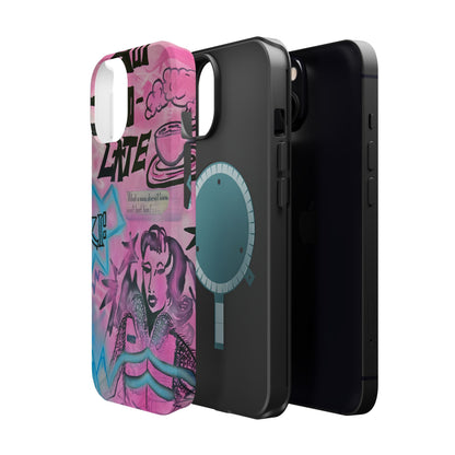 MagSafe "avant le ski" airbrush iPhone case