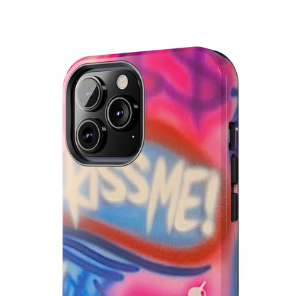 "kiss me pt. 2" airbrush iPhone case