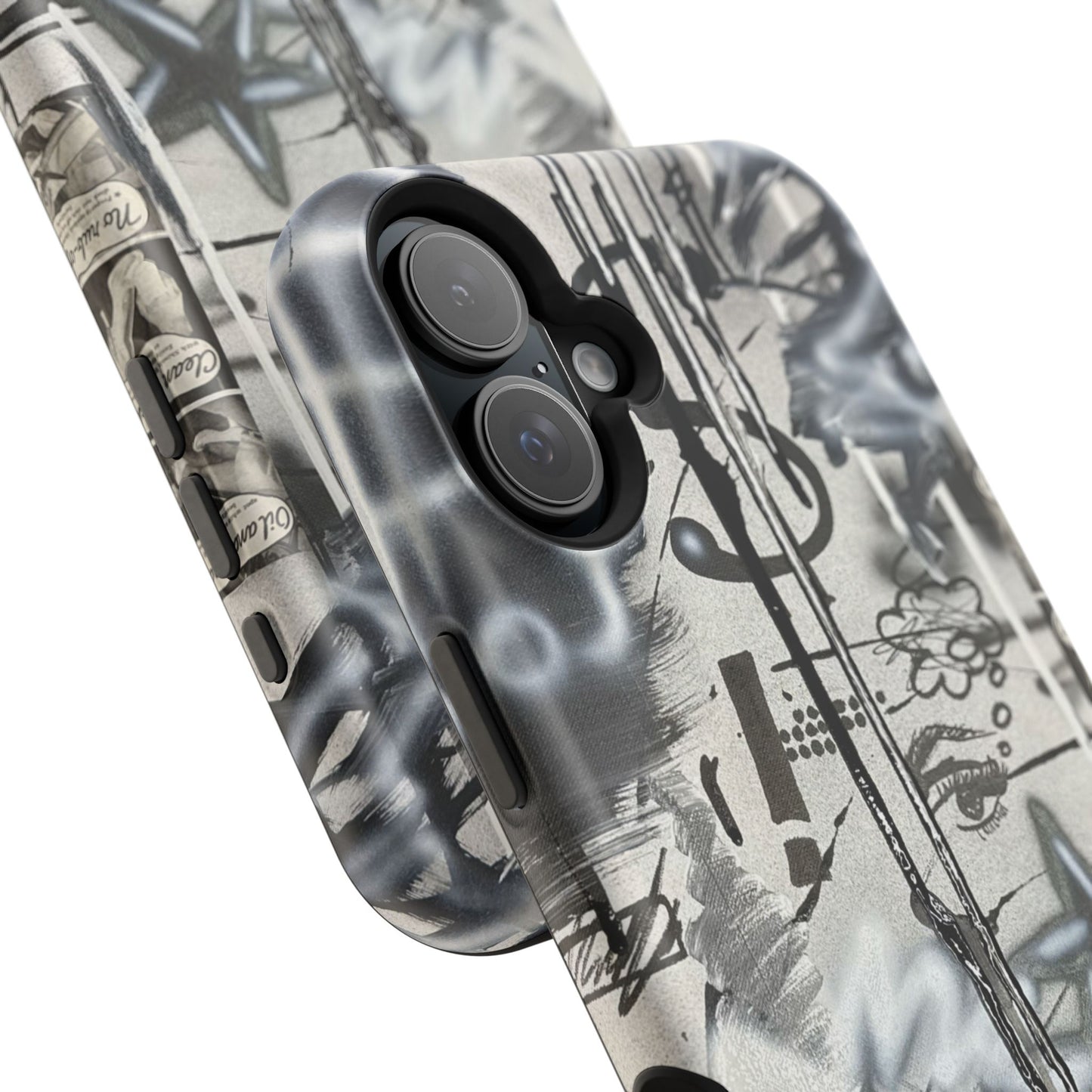 MagSafe "monochrome mood" airbrush iPhone case