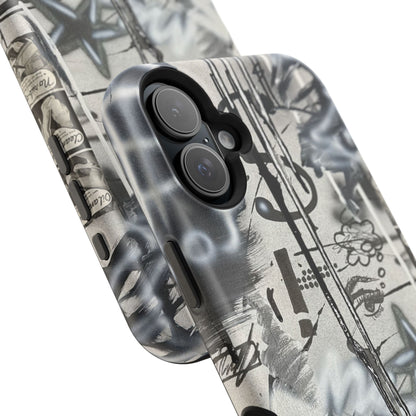 MagSafe "monochrome mood" airbrush iPhone case