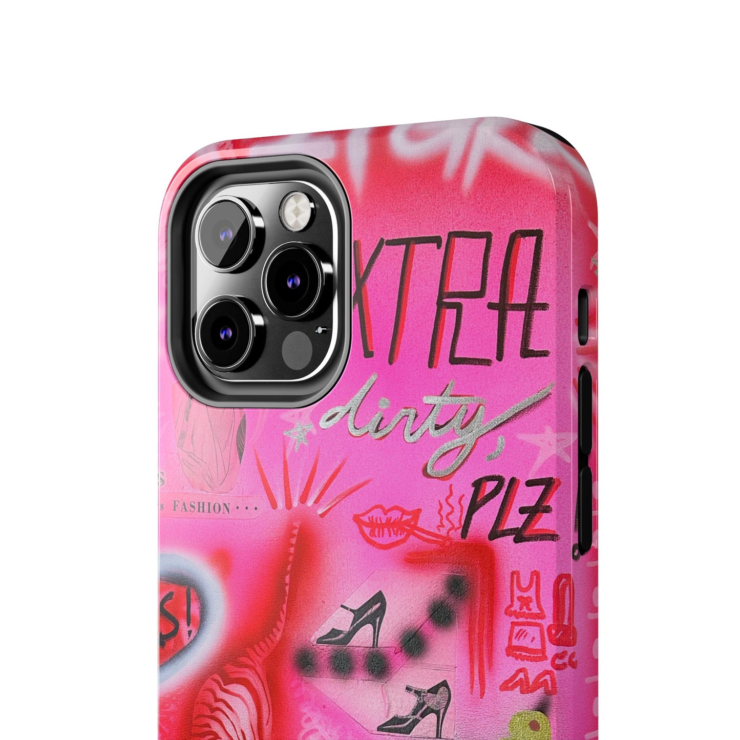 "extra dirty, plz!" airbrush iPhone case