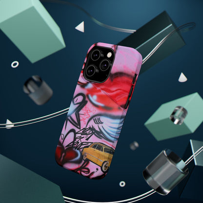 MagSafe "lust or love" airbrush iPhone case