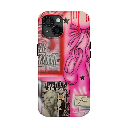 "plié passion” airbrush iPhone case