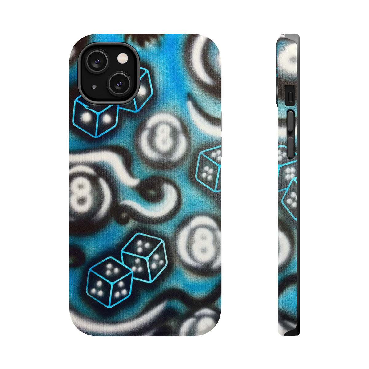 MagSafe "risk it!" airbrush iPhone case