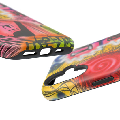 MagSafe „Lost in Paradise“ Airbrush-iPhone-Hülle