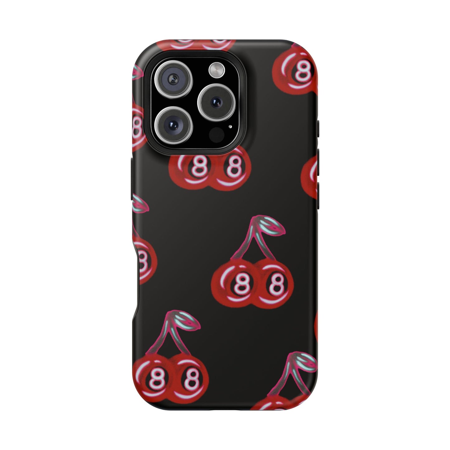 MagSafe „Cami Cherry“ Airbrush iPhone-Hülle