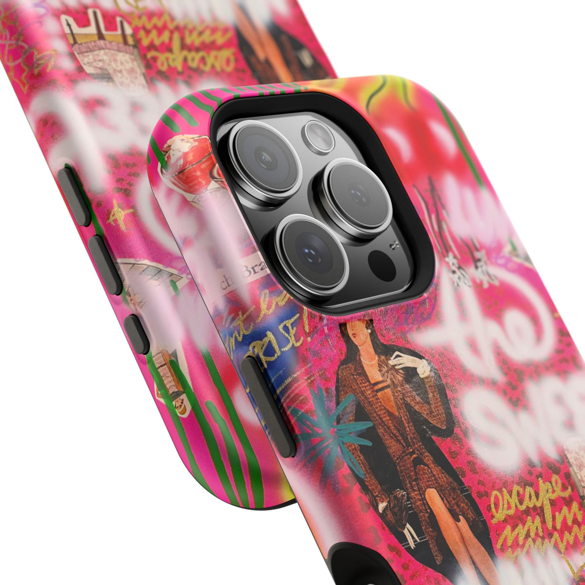 MagSafe "Sweet Escape" Airbrush iPhone Hülle