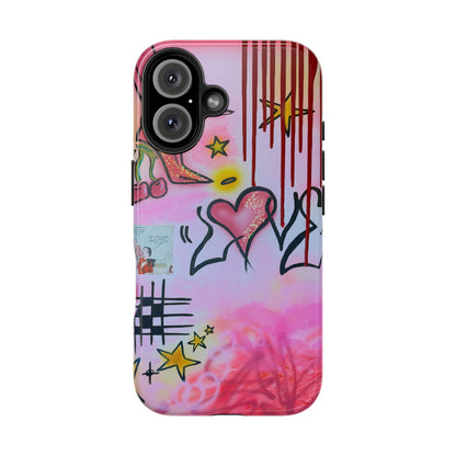 "cherry luvr" airbrush iPhone case